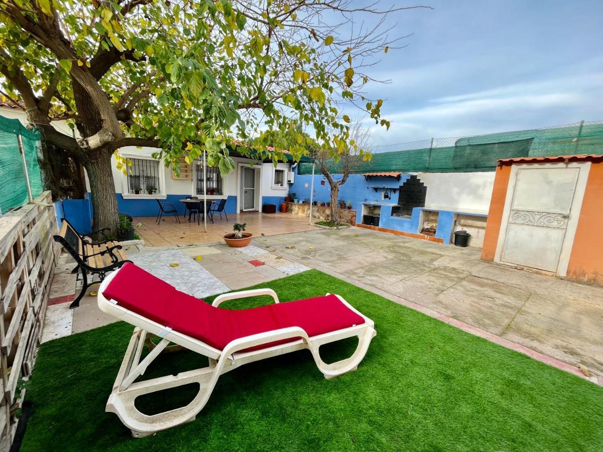 Estudio Adosado Acogedor Con Jardin, Barbacoa Y Parking Privado Alicante Exterior photo